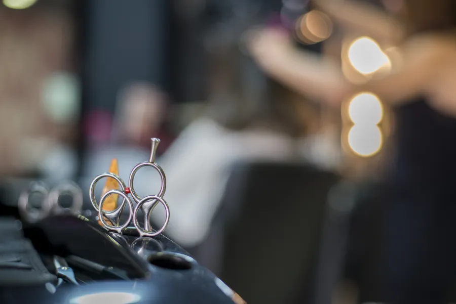 Ciseaux professionnels de coiffure